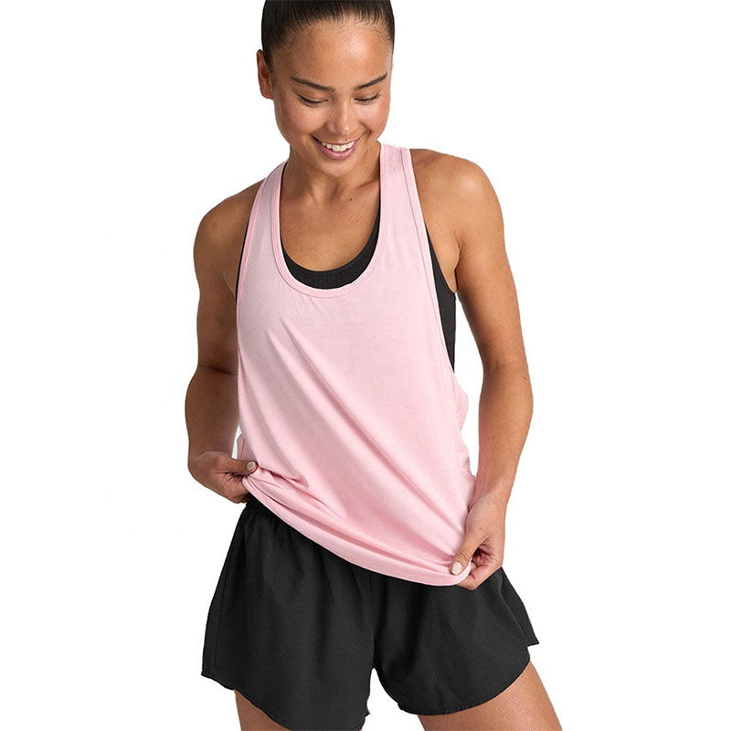 Custom Women’s Running Tank Tops – Loose Fit Poly Cotton OEM