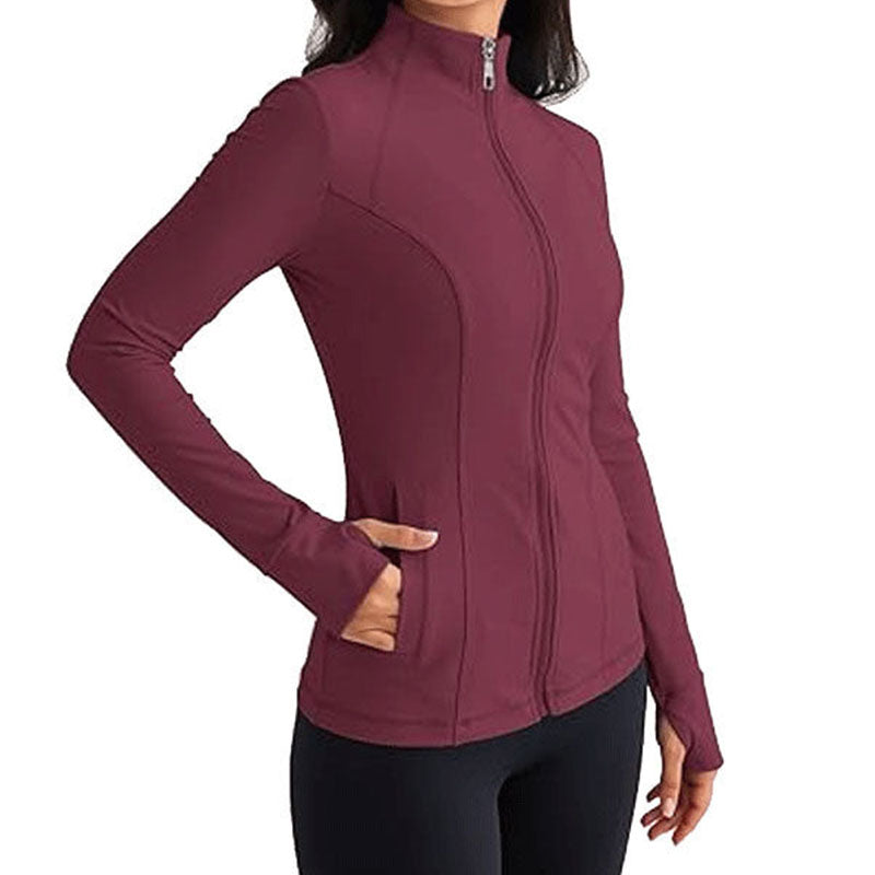 Custom Women's Running Jacket – Slim-Fit Quick-Dry Layer