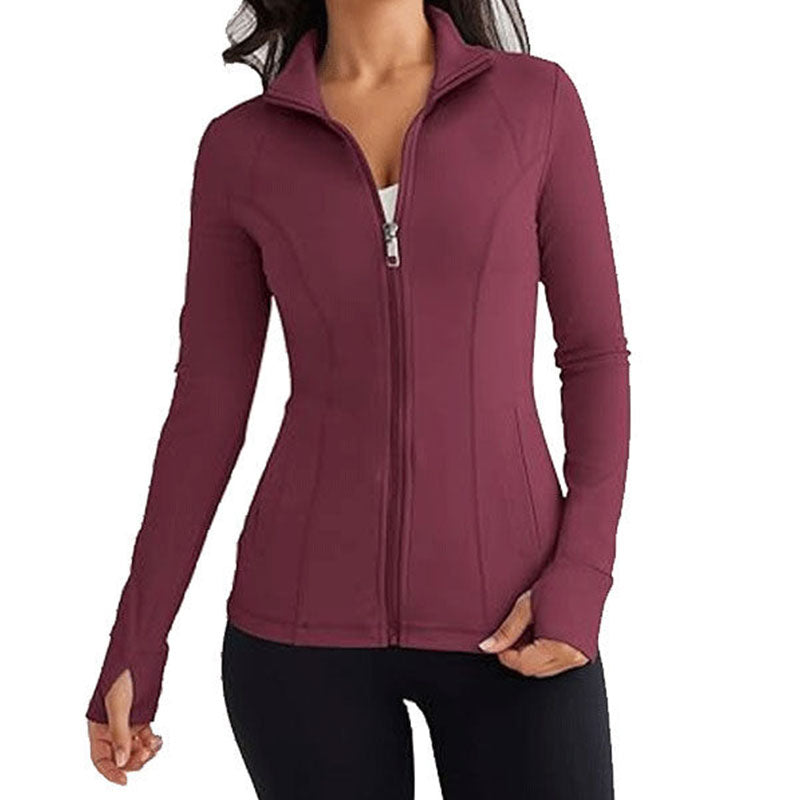 Custom Women's Running Jacket – Slim-Fit Quick-Dry Layer