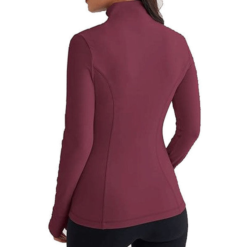 Custom Women's Running Jacket – Slim-Fit Quick-Dry Layer