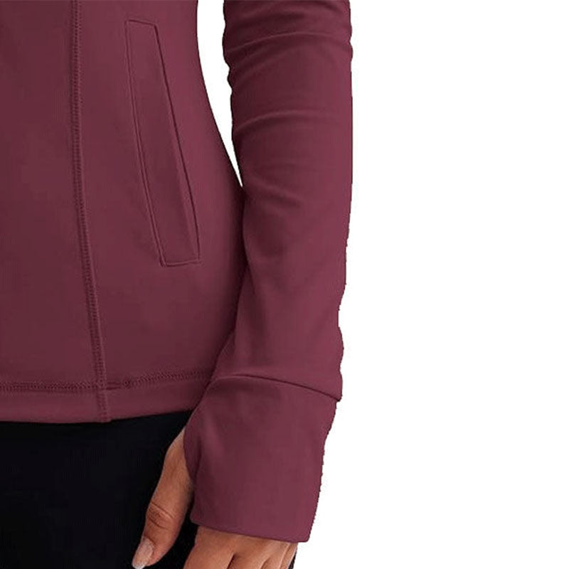 Custom Women's Running Jacket – Slim-Fit Quick-Dry Layer