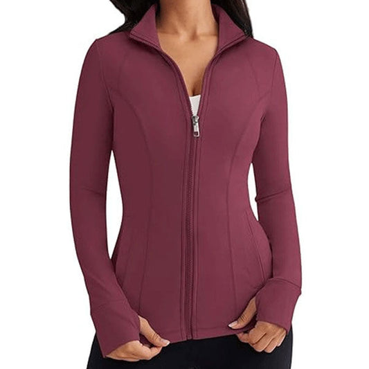 Custom Women's Running Jacket – Slim-Fit Quick-Dry Layer