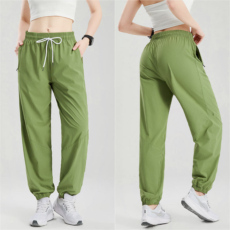 Custom Women’s Winter Running Jogger Pants with Elastic Cuffs