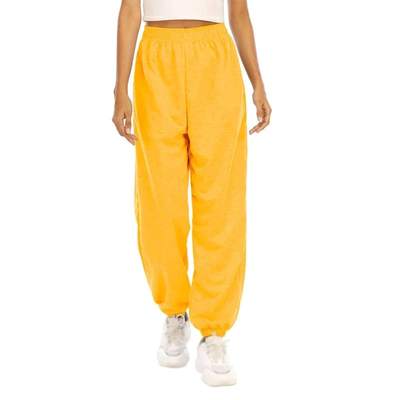 Custom Women's Winter Running Pants in 220 GSM Cotton Fleece