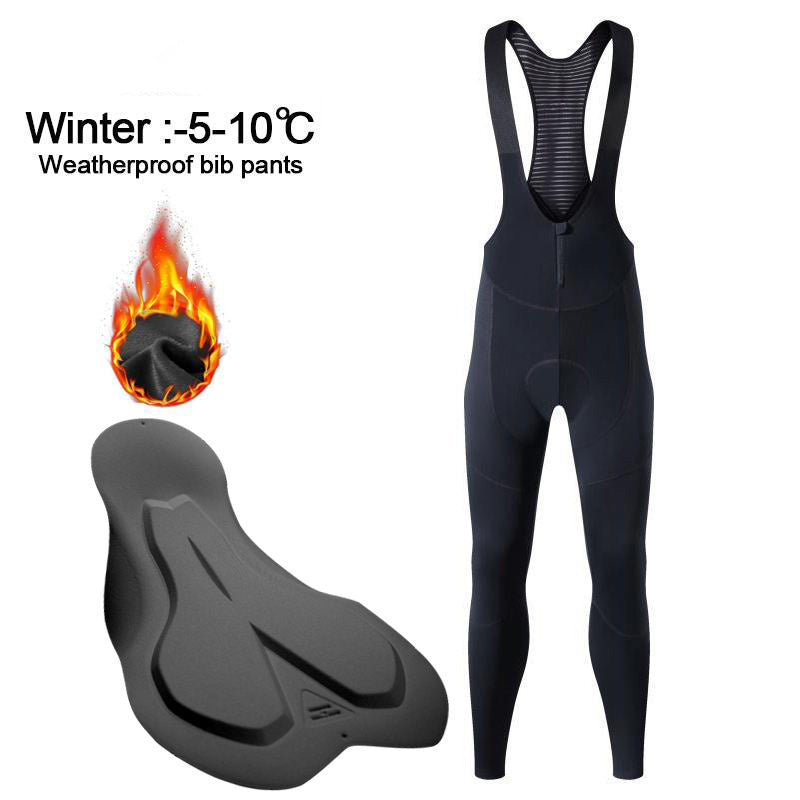 Cycling Bib Tights OEM Manufacturer | Winter Thermal Padded Bib Pants