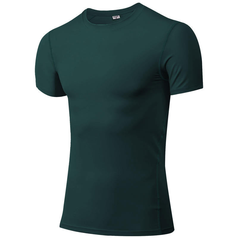 Athletic Compression Shirts for Men – Short Sleeve Gym & Running Wear OEM Manufacturer | Diguan