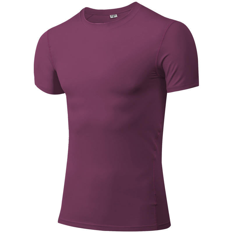 Athletic Compression Shirts for Men – Short Sleeve Gym & Running Wear OEM Manufacturer | Diguan