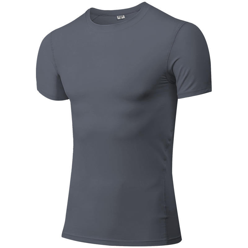 Athletic Compression Shirts for Men – Short Sleeve Gym & Running Wear OEM Manufacturer | Diguan