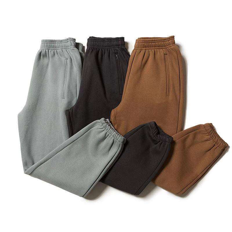 Baggy Track Pants Mens – Fleece Elastic Cuff OEM Sweatpants