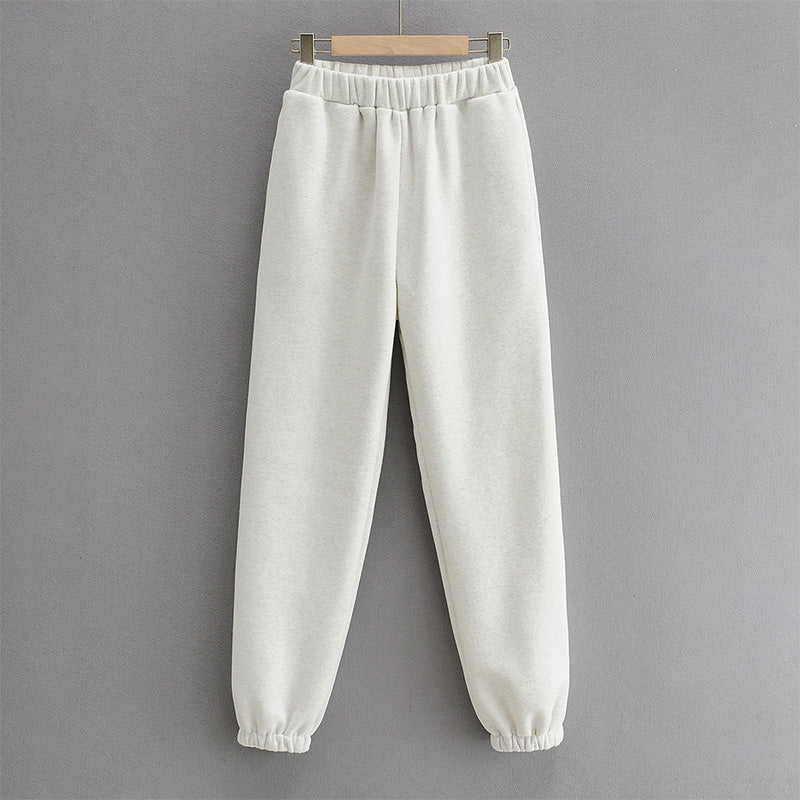 Baggy Track Pants Mens – Fleece Elastic Cuff OEM Sweatpants