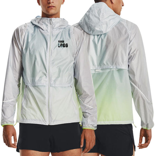 Breathable Running Rain Jacket with Hood | Diguan OEM Factory