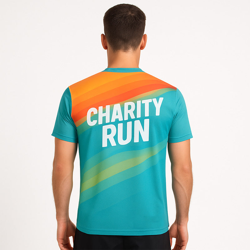 Charity Running T Shirts – Custom Full Print Event Tee