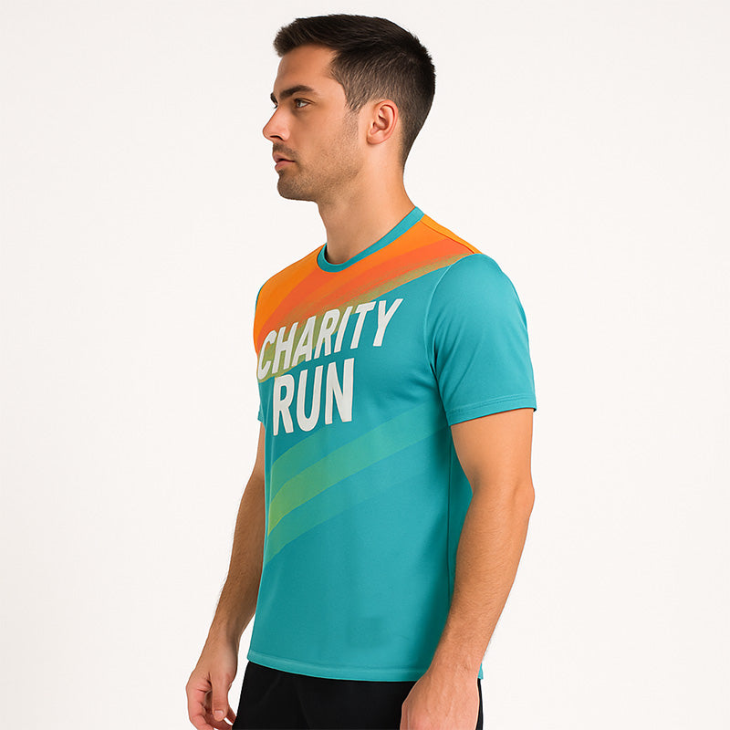 Charity Running T Shirts – Custom Full Print Event Tee