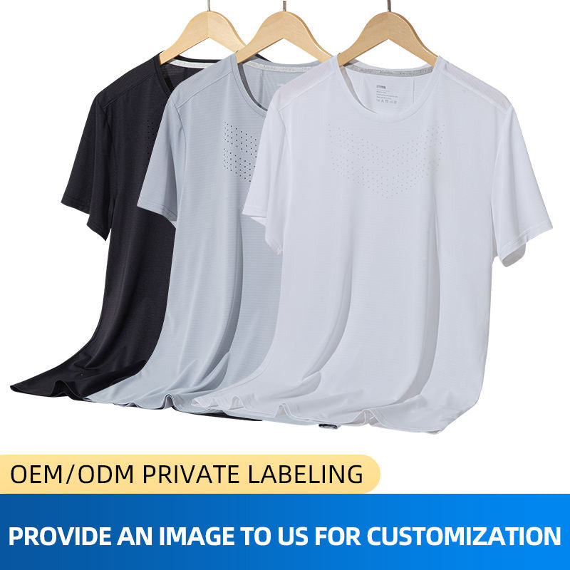 Cross Country Running T Shirts – Lightweight Laser Ventilation OEM Tee