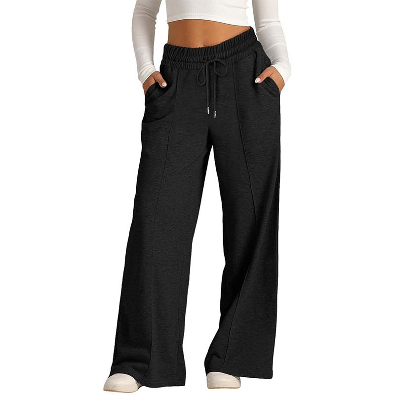 Custom Female Track Pants – Wide Leg Lounge Track Pants OEM