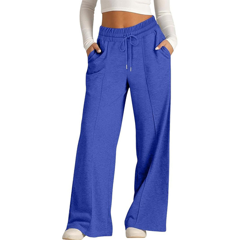 Custom Female Track Pants – Wide Leg Lounge Track Pants OEM