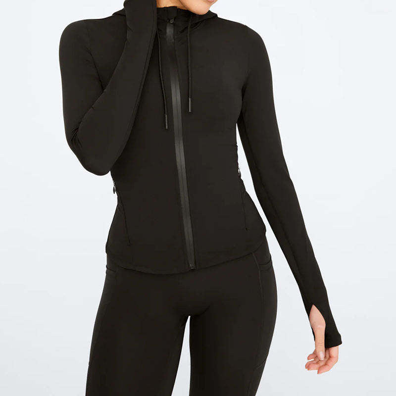 Lightweight Running Hoodie for Women – Zip Up Long Sleeve Training Wear OEM Manufacturer | Diguan