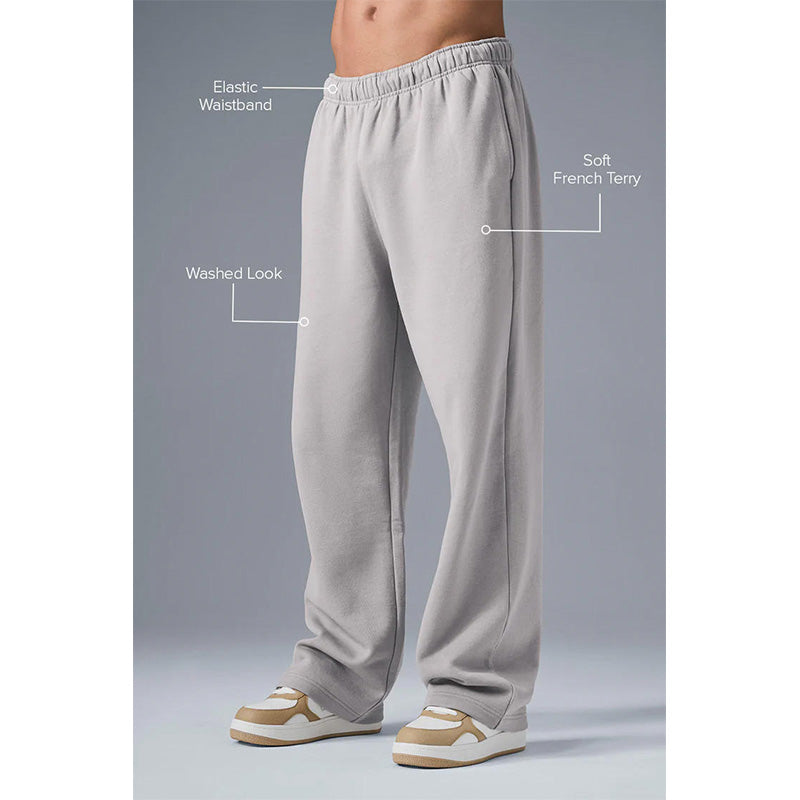 Custom Mens French Terry Running Pants | Eco Soft Joggers