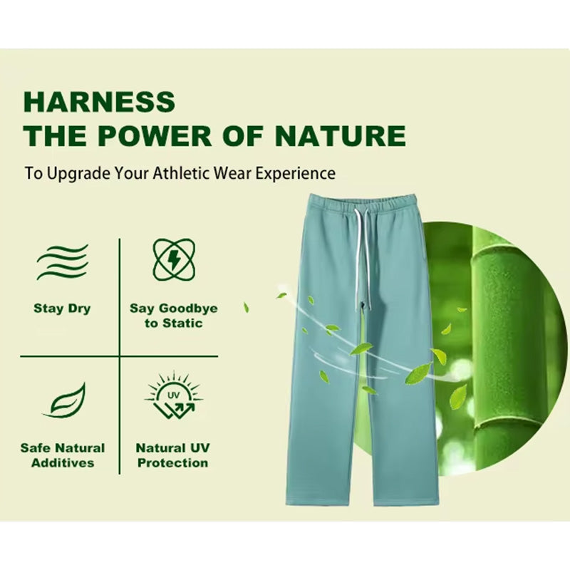 Custom Mens French Terry Running Pants | Eco Soft Joggers