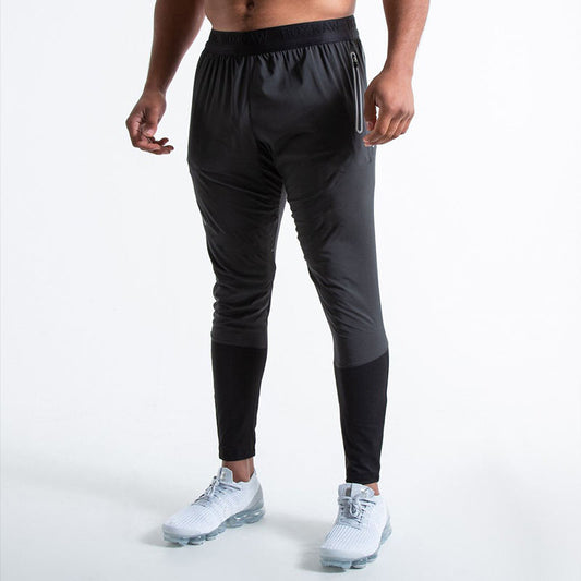 Custom Mens Running Joggers with Zipper Pocket | Lightweight Gym Pants