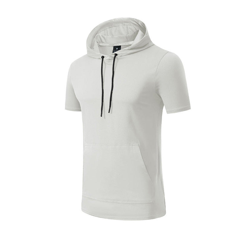 Running Hoodies Mens Short Sleeve – Lightweight Gym & Training Wear OEM Manufacturer | Diguan