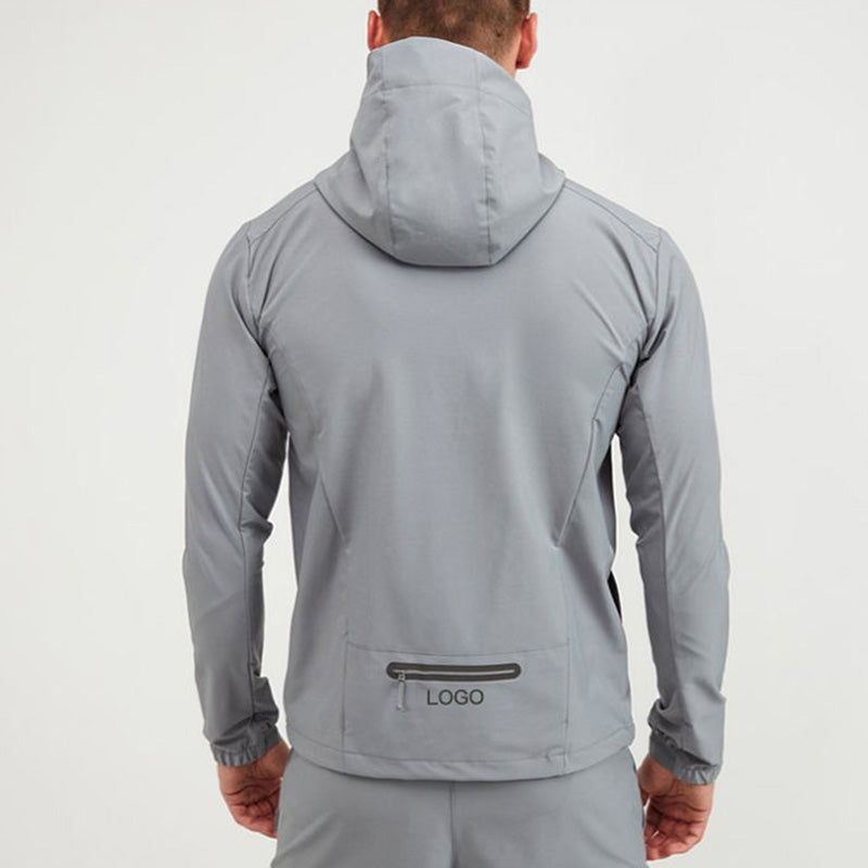 Running Jacket Men with Hood – Lightweight Waterproof Training Layer OEM Manufacturer | Diguan