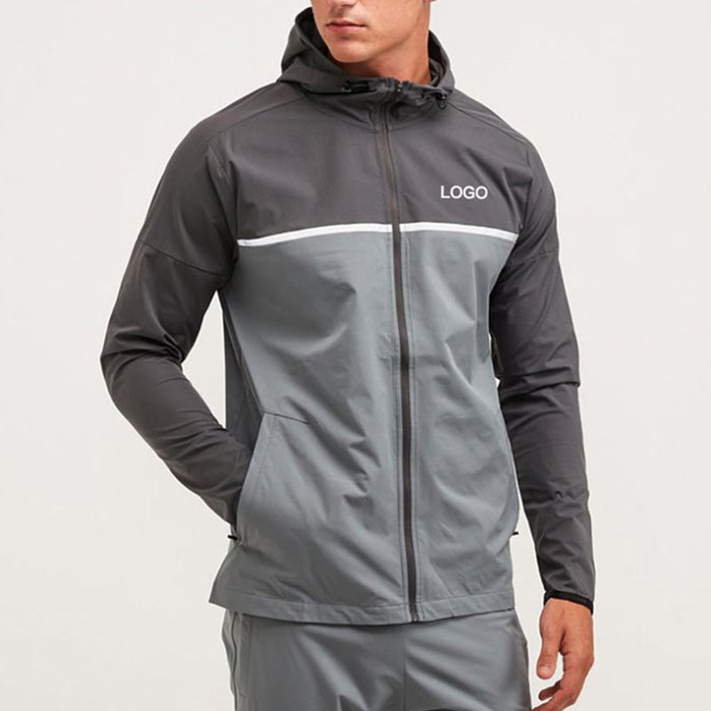 Running Jacket Men with Hood – Lightweight Waterproof Training Layer OEM Manufacturer | Diguan