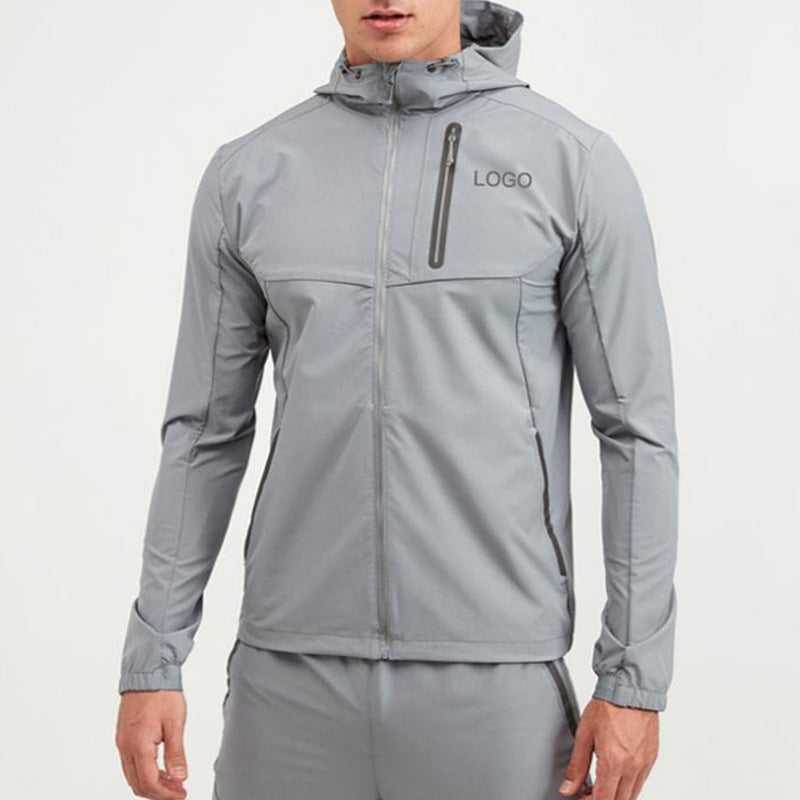 Running Jacket Men with Hood – Lightweight Waterproof Training Layer OEM Manufacturer | Diguan