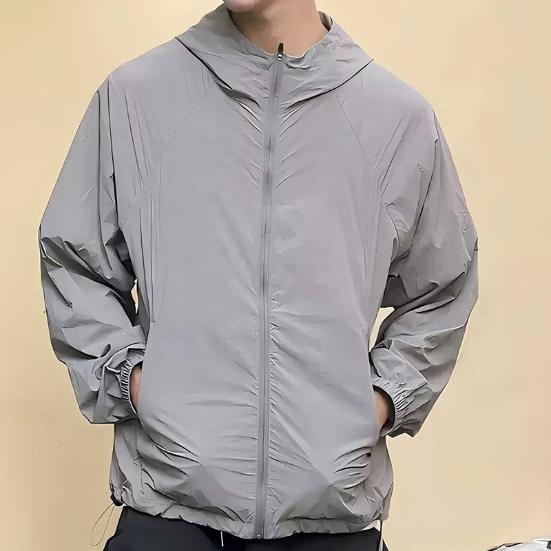 Running Rain Jacket Mens – Lightweight Waterproof Hooded Shell OEM Manufacturer | Diguan