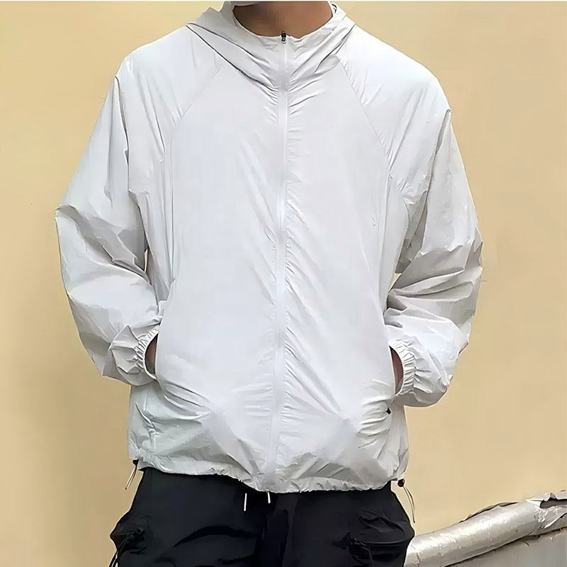 Running Rain Jacket Mens – Lightweight Waterproof Hooded Shell OEM Manufacturer | Diguan