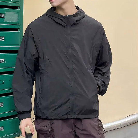 Running Rain Jacket Mens – Lightweight Waterproof Hooded Shell OEM Manufacturer | Diguan