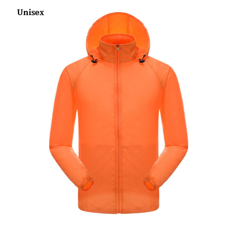 Waterproof Running Rain Jackets with Hood & UV Protection | Diguan OEM