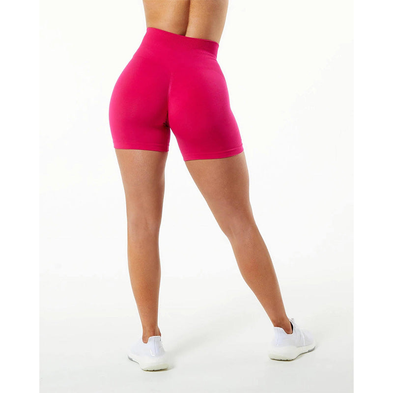 Spandex Running Shorts Womens High Waisted Seamless | Diguan OEM Factory
