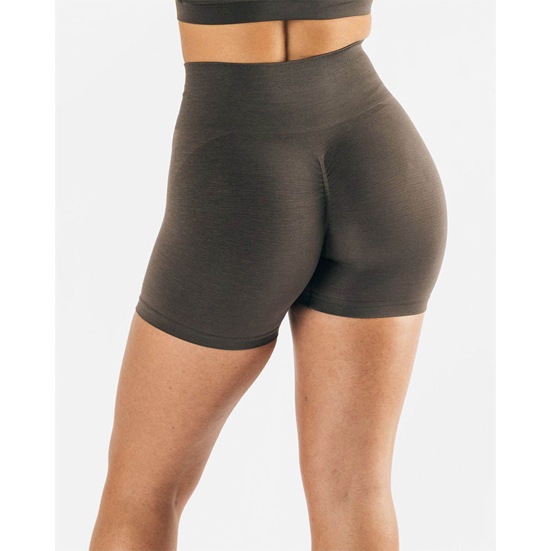 Spandex Running Shorts Womens High Waisted Seamless | Diguan OEM Factory