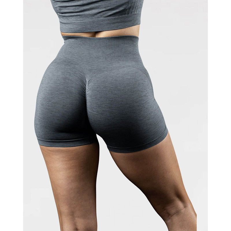 Spandex Running Shorts Womens High Waisted Seamless | Diguan OEM Factory