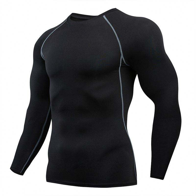 Sports Compression Shirts for Men – Long Sleeve Gym & Running Wear OEM Manufacturer | Diguan
