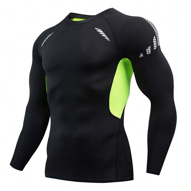 Sports Compression Shirts for Men – Long Sleeve Gym & Running Wear OEM Manufacturer | Diguan