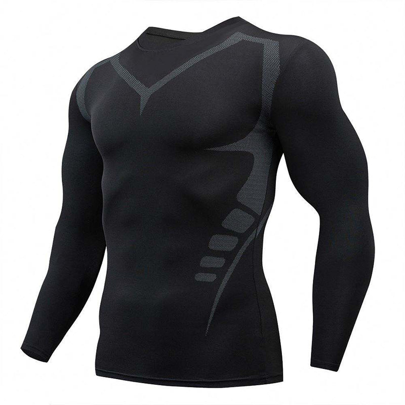 Sports Compression Shirts for Men – Long Sleeve Gym & Running Wear OEM Manufacturer | Diguan