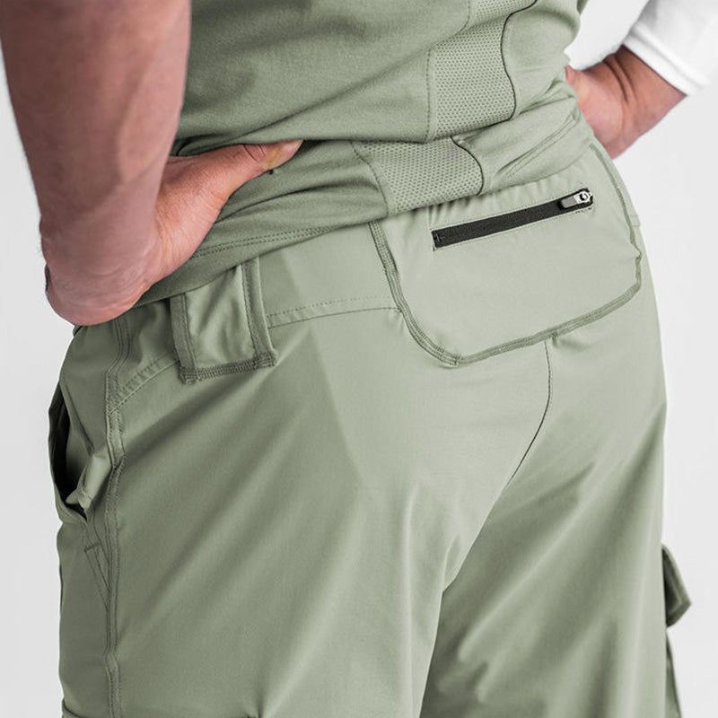Custom Water Resistant Running Jogger Pants with Cargo Pockets