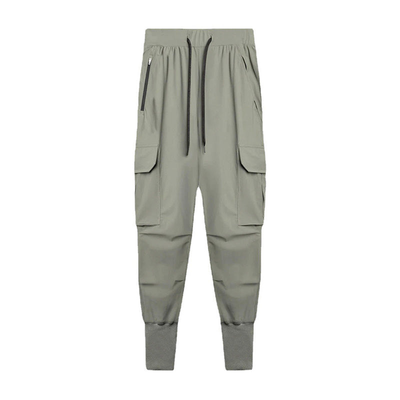Custom Water Resistant Running Jogger Pants with Cargo Pockets