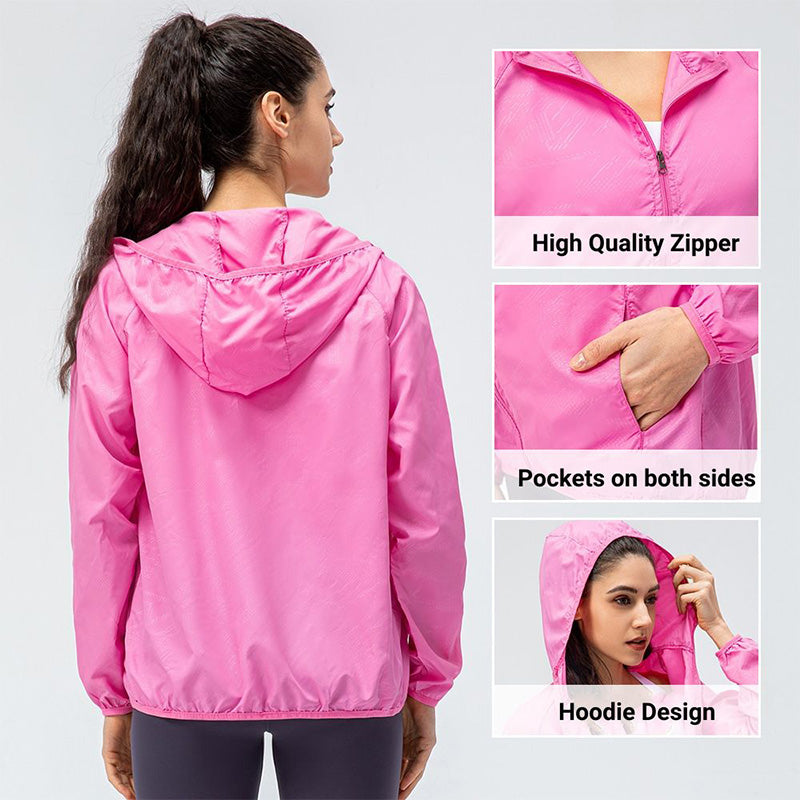 Waterproof Running Jacket Womens – Lightweight Hooded Jogging Layer OEM Manufacturer | Diguan