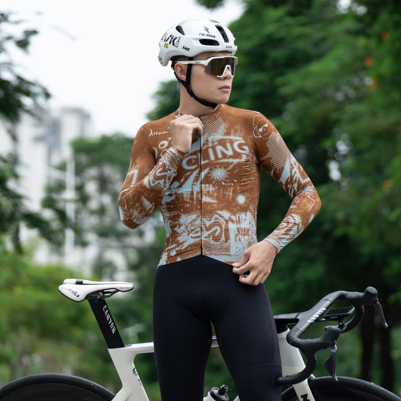 Custom Winter Long Sleeve Cycling Jerseys – Thermal OEM Teamwear