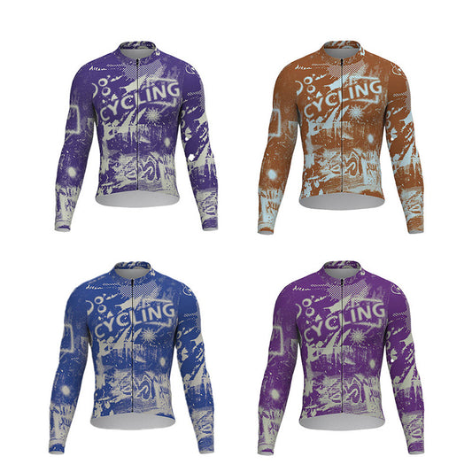 Custom Winter Long Sleeve Cycling Jerseys – Thermal OEM Teamwear