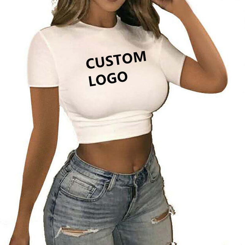 Womens Compression Shirts Crop Top – Short Sleeve Gym & Yoga Wear OEM Manufacturer | Diguan