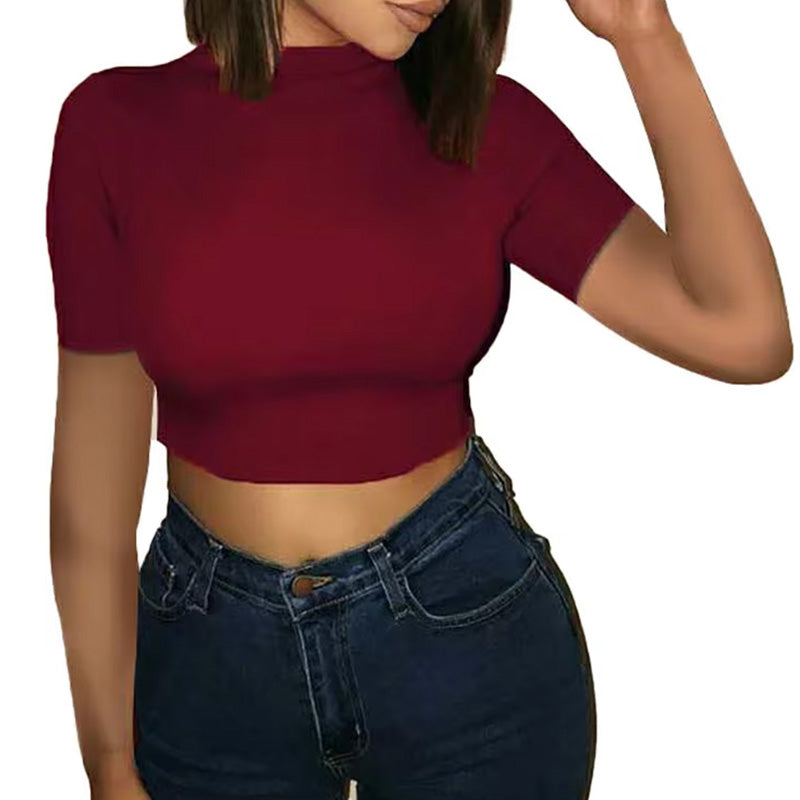 Womens Compression Shirts Crop Top – Short Sleeve Gym & Yoga Wear OEM Manufacturer | Diguan