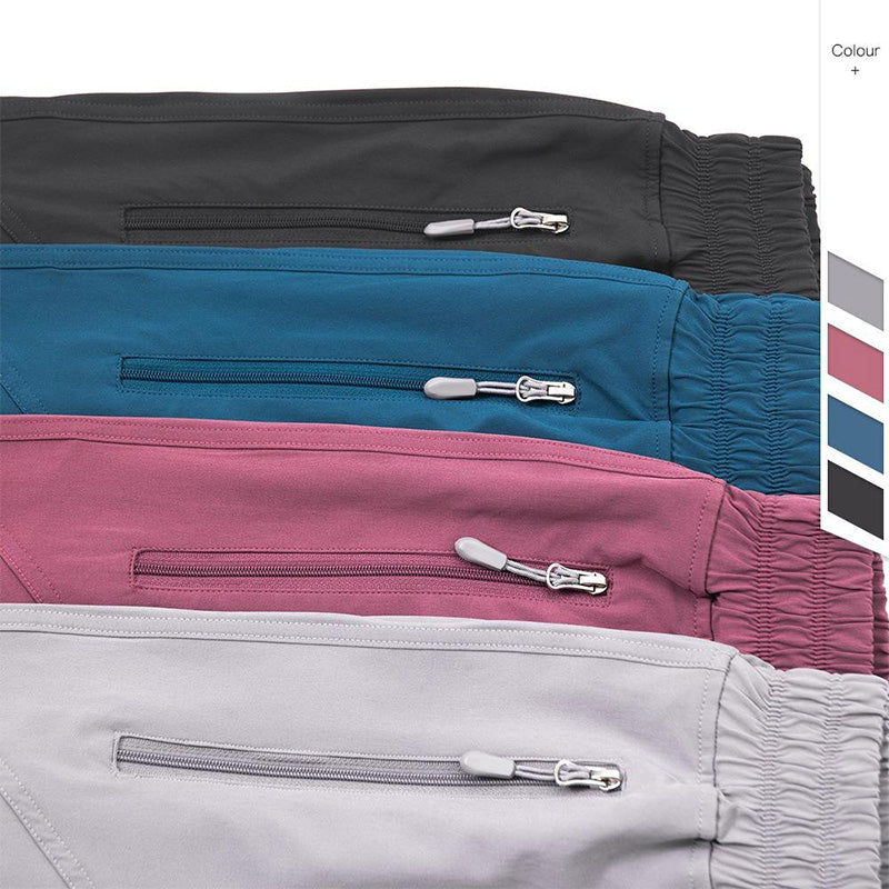 Custom Womens Running Pants with Zip Pockets