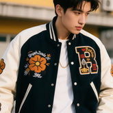 Streetwear Jacket Embroidery Baseball Uniform