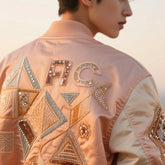 Streetwear Jacket Customization - 3D Embroidered Sequins Exquisite Jacket