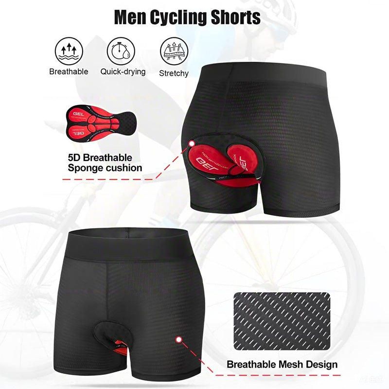 Men's Padded Bike Shorts OEM Manufacturer | Breathable Cycling Underwear