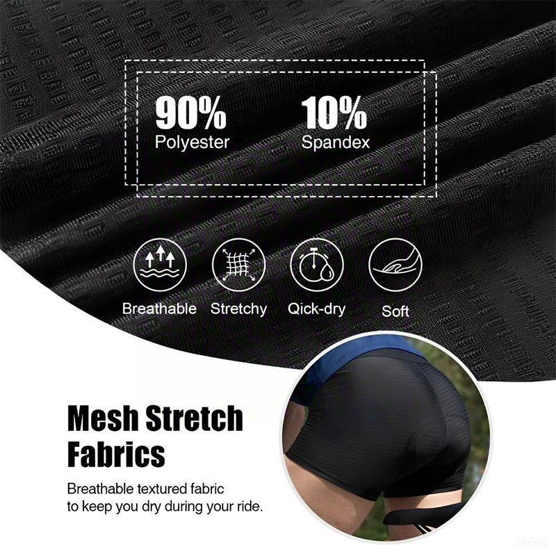 Men's Padded Bike Shorts OEM Manufacturer | Breathable Cycling Underwear